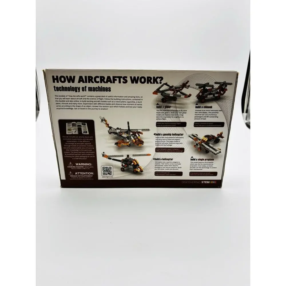 Engino Discovering STEM Technology of Machines: How Aircraft’s Work.
